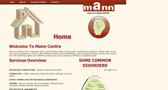 Desktop Screenshot of manncentre.com